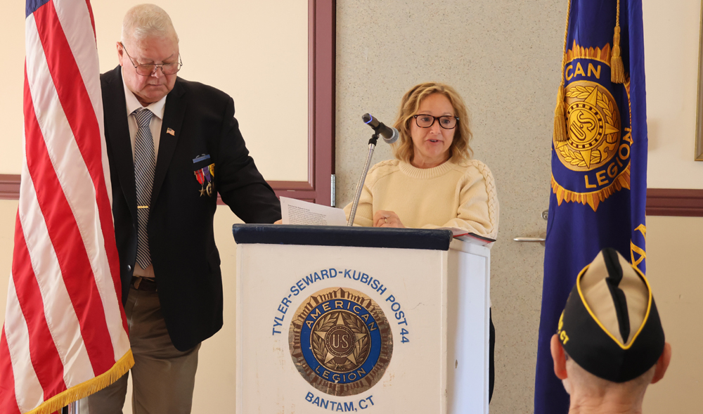 Post 44 honors late Air Force officer Marti