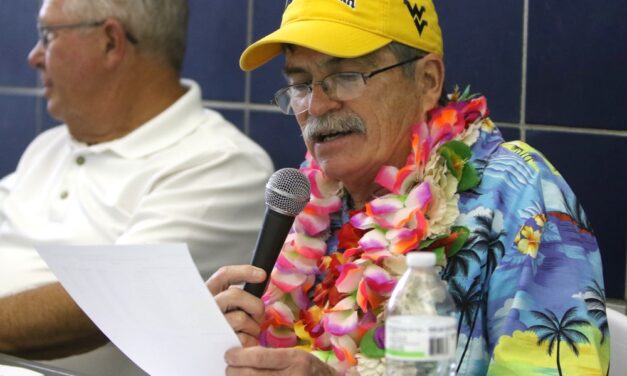 Hawkins behind the mic at BL title meet