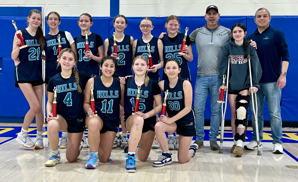 Hills girls win Northwest League hoop title