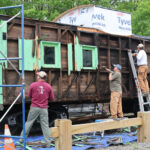 Restoration of historic caboose underway