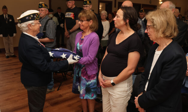 Post 44 honors three Dore family veterans