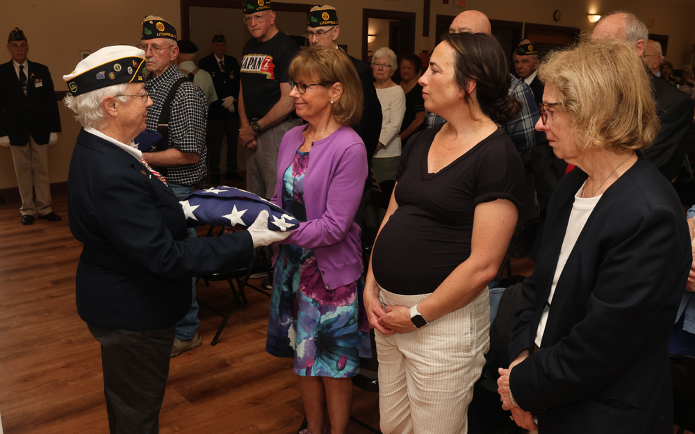 Post 44 honors three Dore family veterans