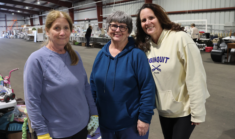 Local volunteers prepare for big tag sale