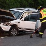 Head-on crash ties up section of Route 202