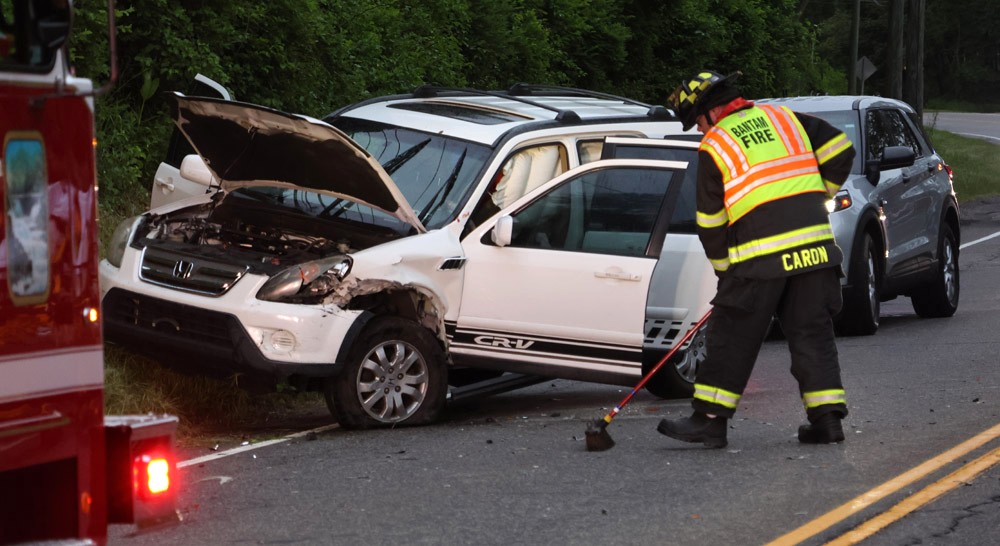 Head-on crash ties up section of Route 202