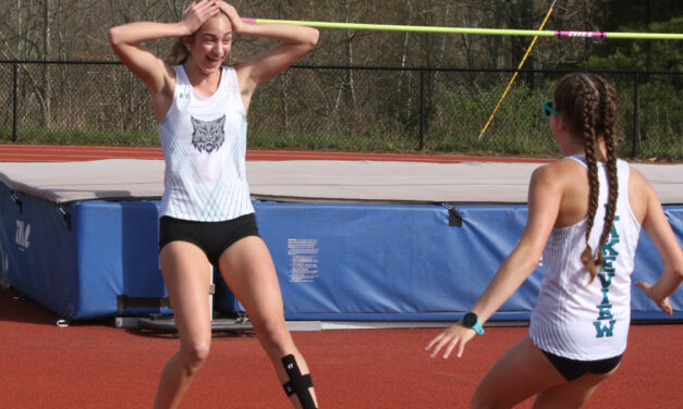 Lakeview track teams overpower BL rivals