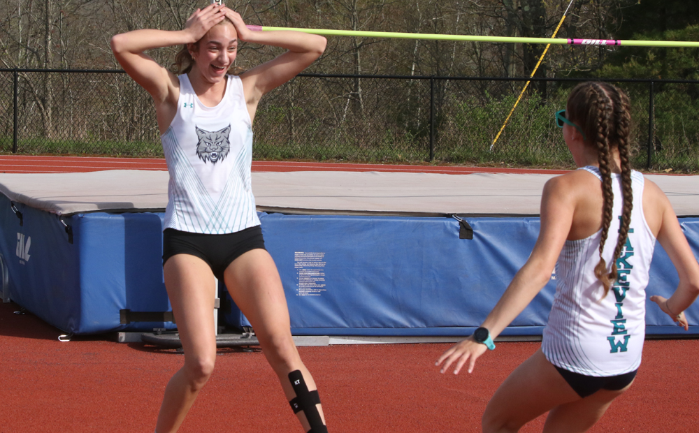 Lakeview track teams overpower BL rivals