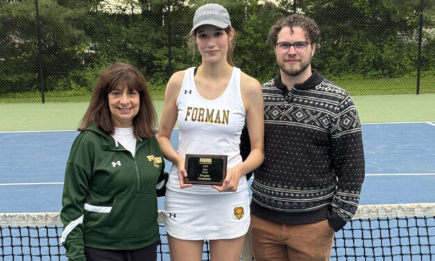Forman tennis player wins HVAL title