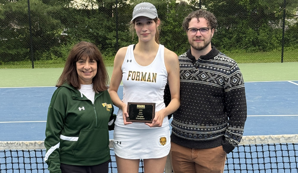 Forman tennis player wins HVAL title