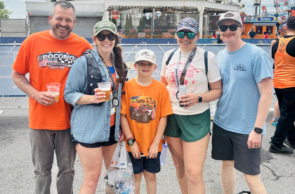 40 and fabulous: Runners achieve their goal