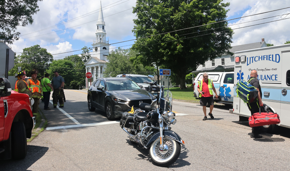 Motorcyclist injured in East Street accident