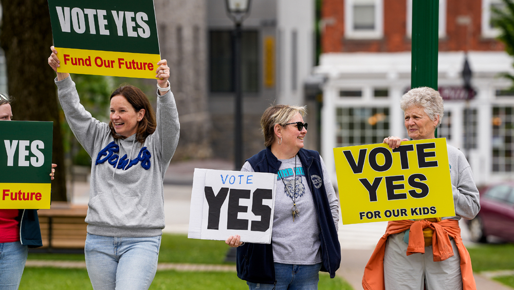 Voters to consider third budget proposal