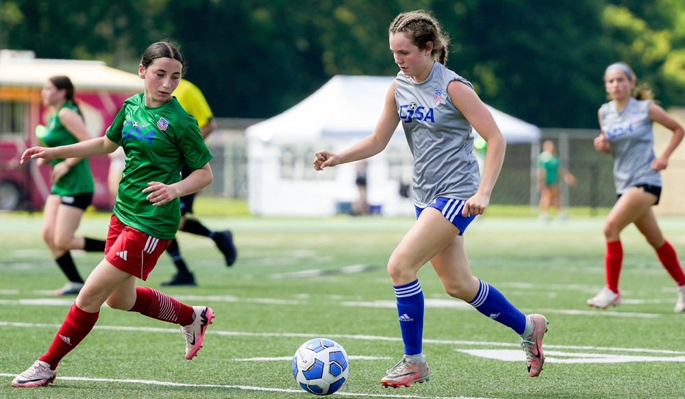 Soccer club reps compete in All-Star game