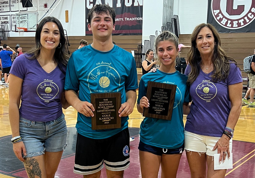 Higgins, Karpicki win Rousseau awards
