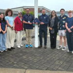Local DAR chapter donates flags to schools