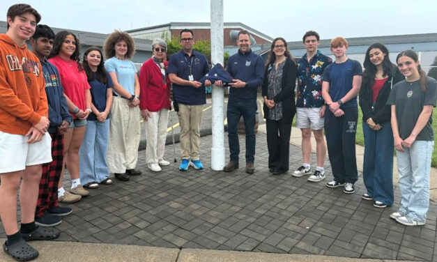 Local DAR chapter donates flags to schools