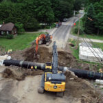 Bridge project on 202 in Bantam is underway