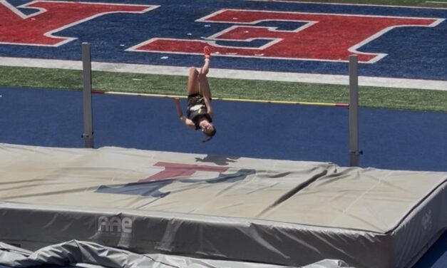 Thomas competes in New Balance meet