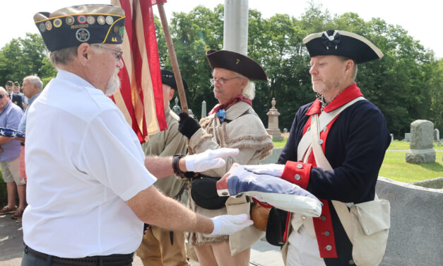 Post 44 honors Revolutionary War soldier