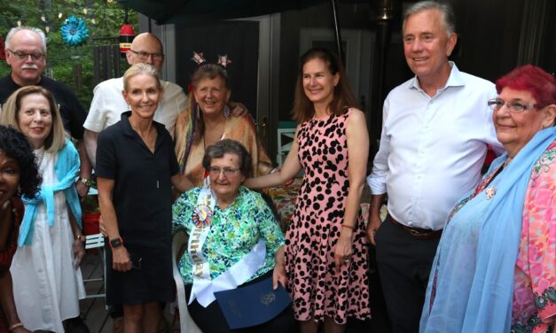 Goshen’s Grand Dame honored on her 86th