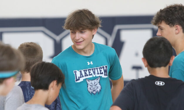 Basketball camp gets started at Plumb Hill