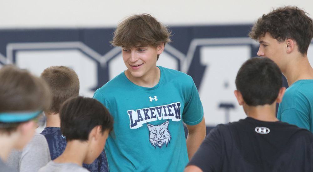 Basketball camp gets started at Plumb Hill