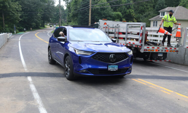 Bridge open!: Traffic is flowing in Bantam