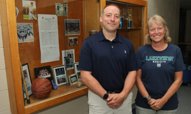 Parker and Leigh a new team at Lakeview