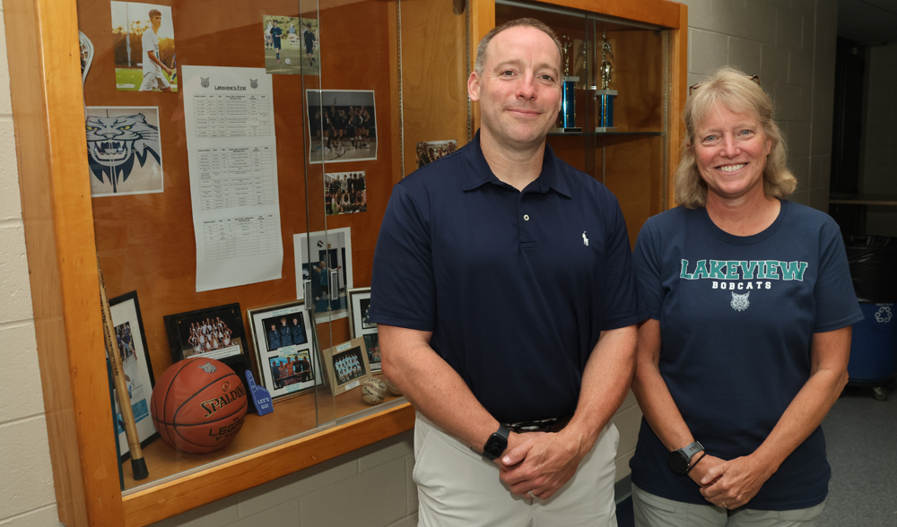 Parker and Leigh a new team at Lakeview