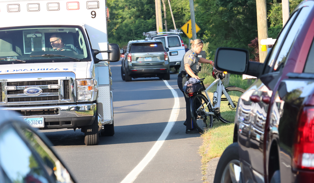 Bicyclist injured in morning accident