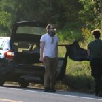 Motorcycle rear-ends car on Route 118