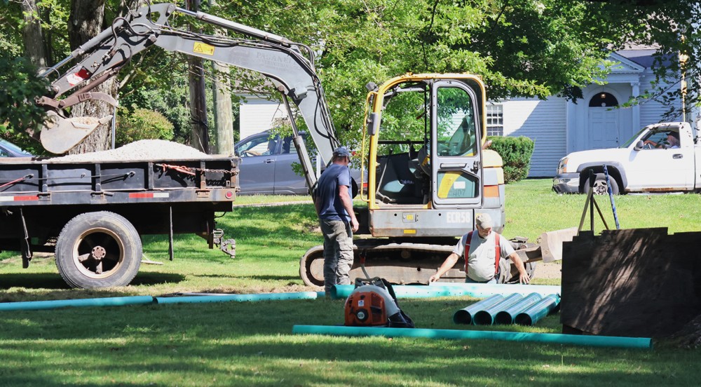 Project tackles East Green drainage issue