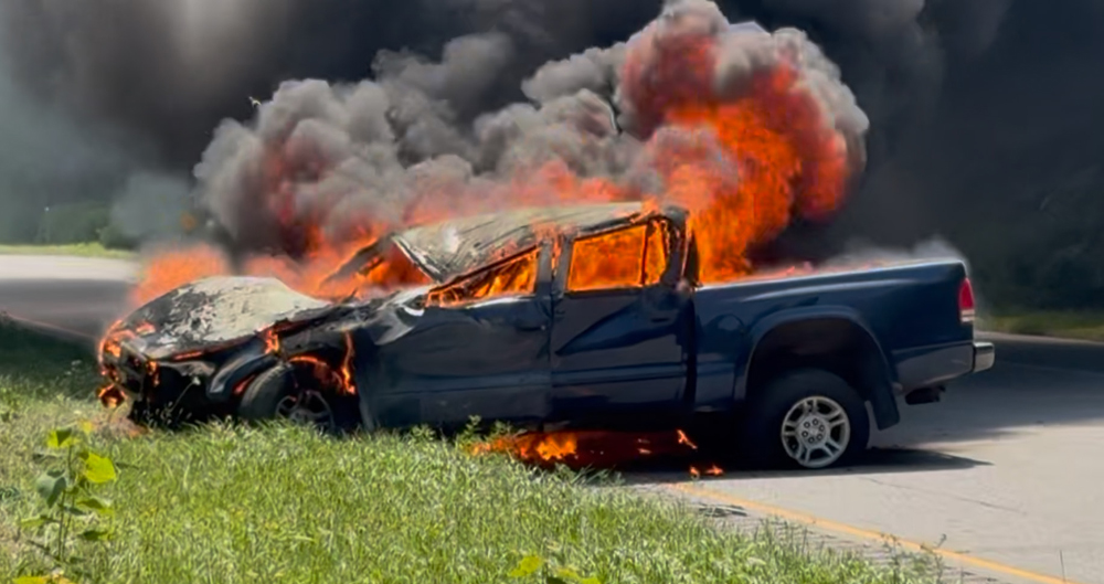 Driver seriously injured in Route 8 crash