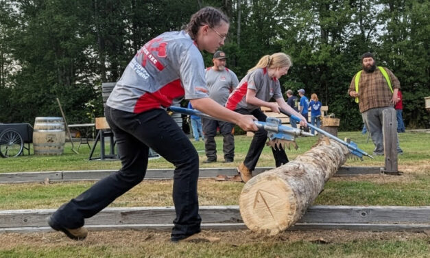 Wamogo timber team takes first at fair
