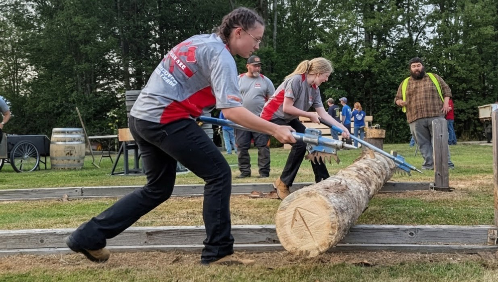 Wamogo timber team takes first at fair