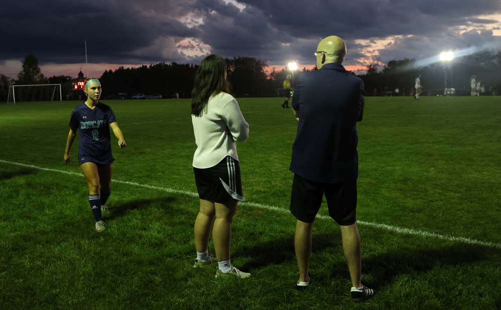 A perfect night for a soccer doubleheader