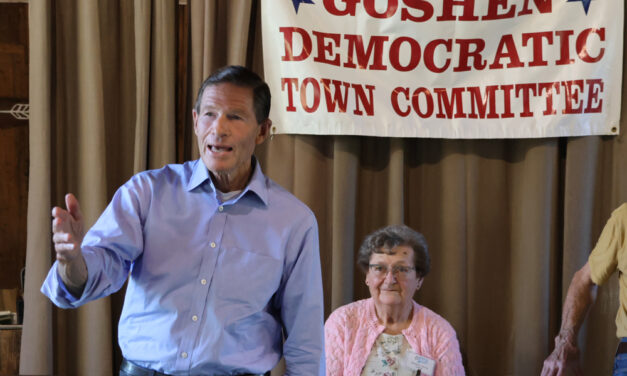 Democrat heavyweights turn out in Goshen