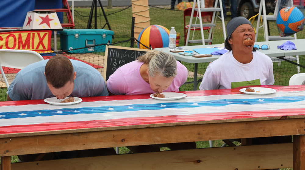 Eating contest a highlight of fair finale