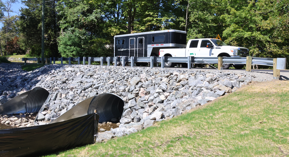 Infrastructure projects being carried out