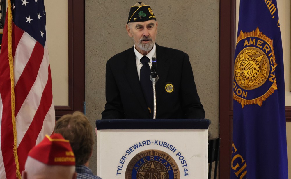 World War II veteran cited by Post 44