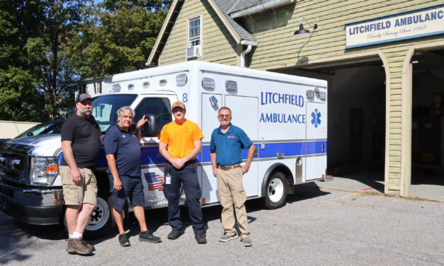 New Litchfield ambulance in the house