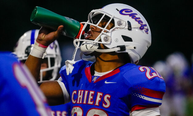 Joe scores three touchdowns for Chiefs