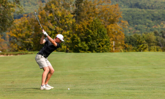 Litchfield’s Adams playing golf at Bates