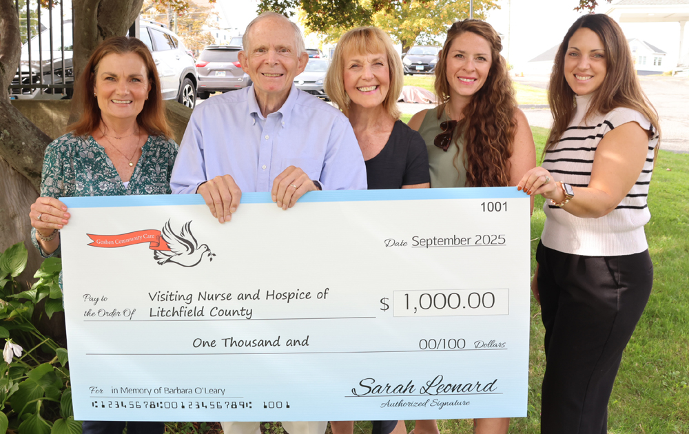 Our Towns: Memorial donation in Goshen