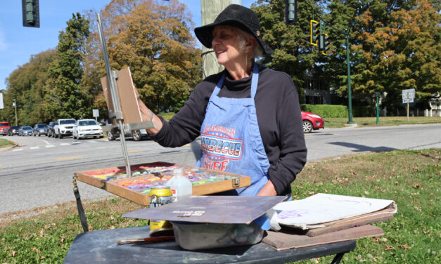 Promoting Plein Air and 250th celebration