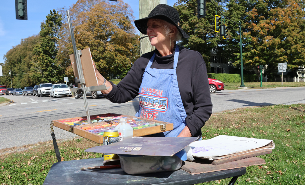 Promoting Plein Air and 250th celebration