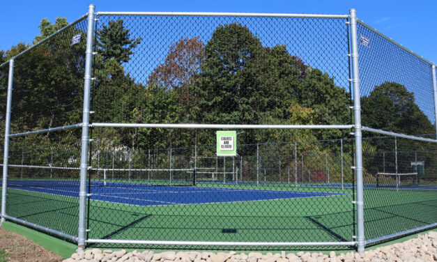Community Field court project completed
