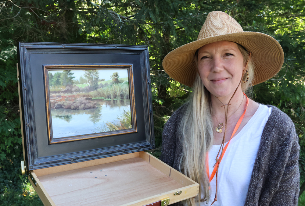 Plein Air competition ends in the meadow