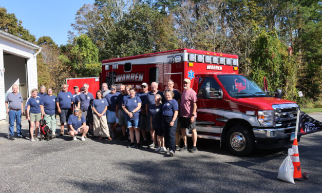 Our Towns: Warren christens ambulance