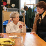 Raap-ing with first selectman at Toast & Co.